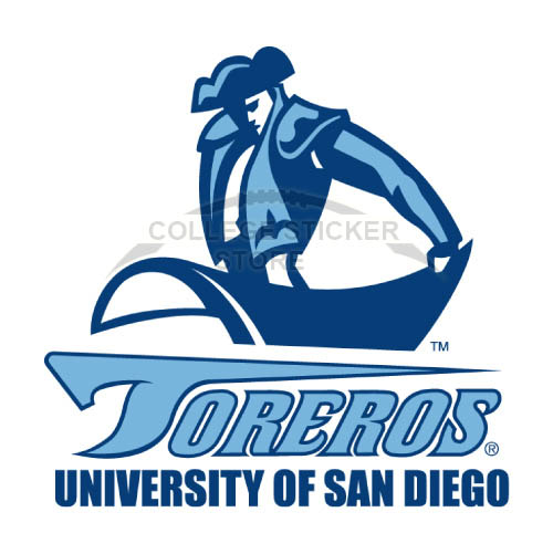 Homemade San Diego Toreros Iron-on Transfers (Wall Stickers)NO.6120